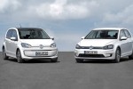 VW unveils two electric cars ready for production: The e-Up! and The e-Golf